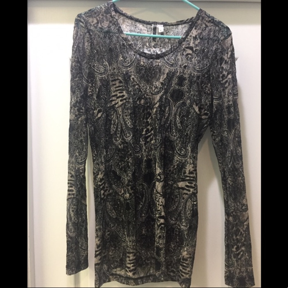 BKE Lace Long Sleeve